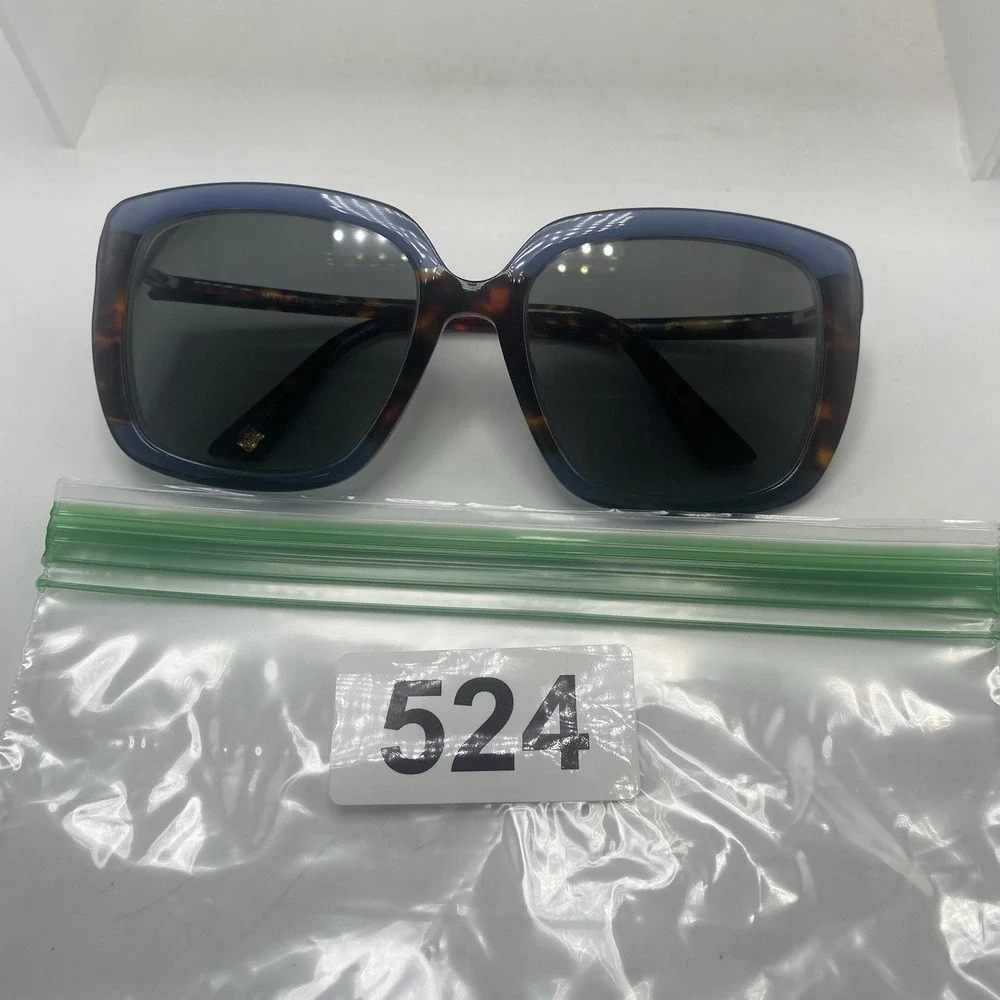 Anne Klein Sunglasses Women FRAME ONLY AK7066 55-18-135 Blue Tortoise 524